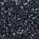 Miyuki delica beads 8/0 - Opaque gunmetal DBL-1